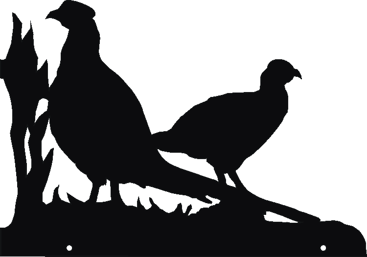 Pheasant Hanging Signs