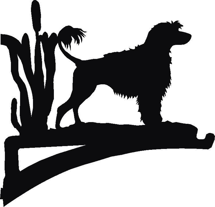 Portuguese Water Dog Hanging Brackets