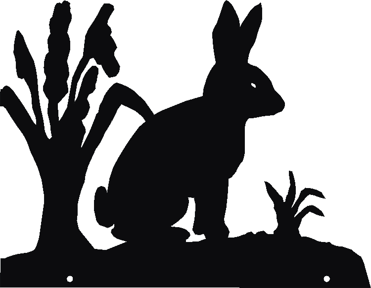 Rabbit Hanging Signs