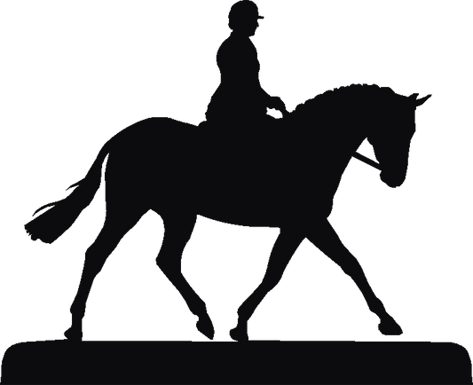 Riding Horse Silhouettes