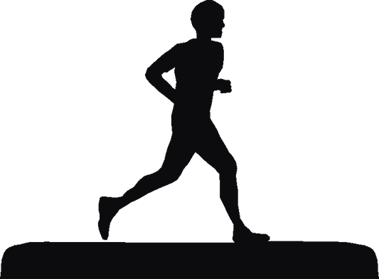 Running Male 1 Rosette Runner