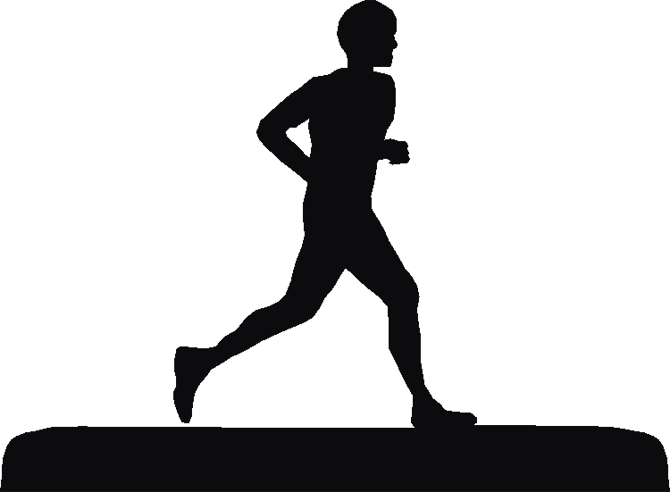 Running Male 1 Silhouettes