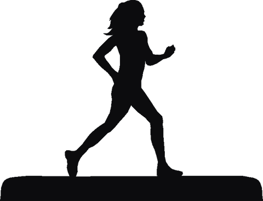Running Woman 2 Weathervane