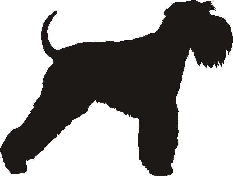 Schnauzer Miniature Silhouettes