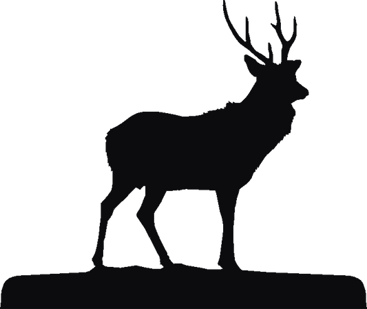 Sika Deer Silhouettes