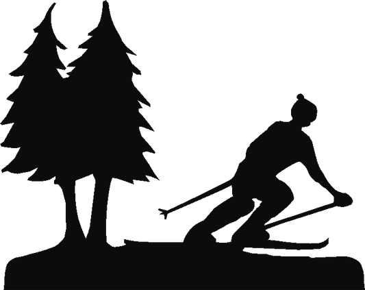 Skiing Rosette Runner
