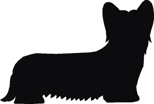 Skye Terrier Silhouettes