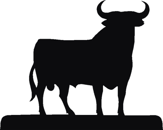 Spanish Bull Loo Roll Holder