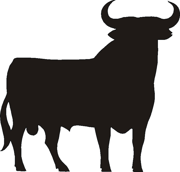 Spanish Bull Curtain Hook Backs