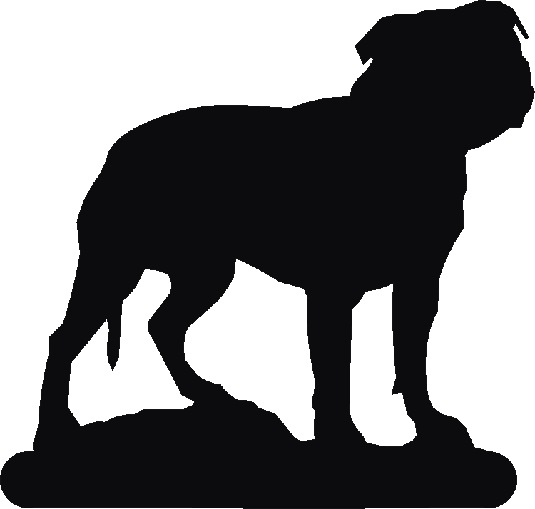 Staffordshire Bull Terrier Post Box
