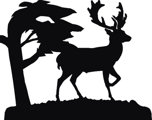 Stag Silhouettes