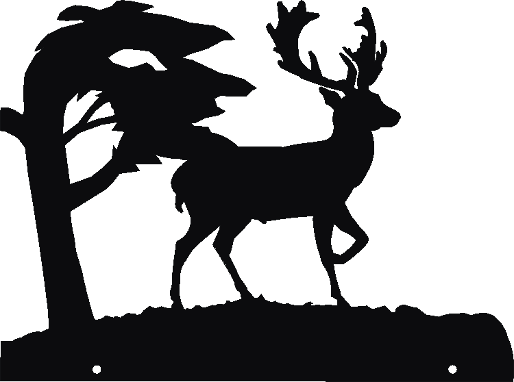 Stag Hanging Signs