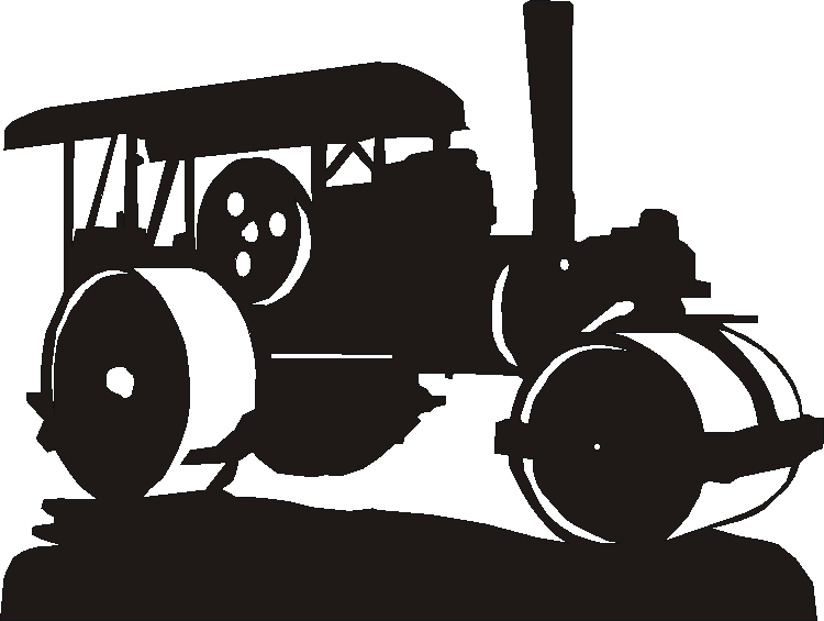Steam Roller Picture Plates