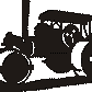 Steam Roller Hanging Signs