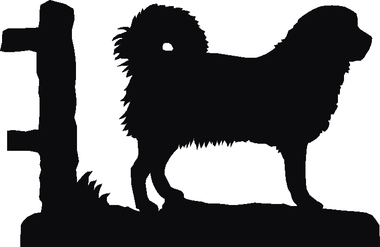 Tibetan Mastif Weathervane