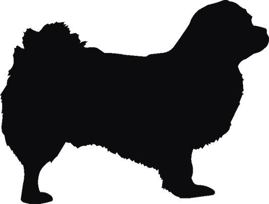 Tibetan Spaniel Silhouettes