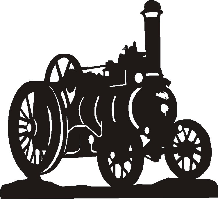 Traction Engine Coat Racks