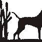 Weimaraner Hanging Signs