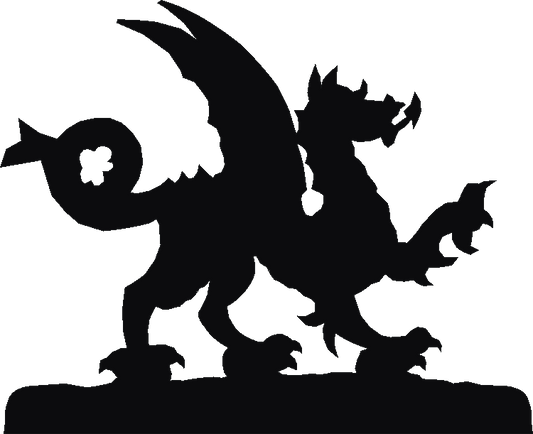 Welsh Dragon White Board Set