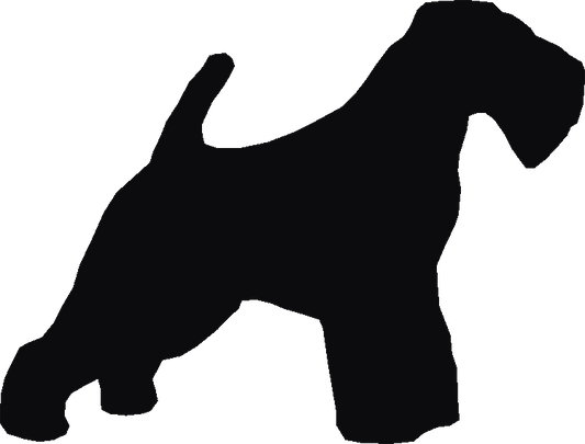 Welsh Terrier Curtain Hook Backs