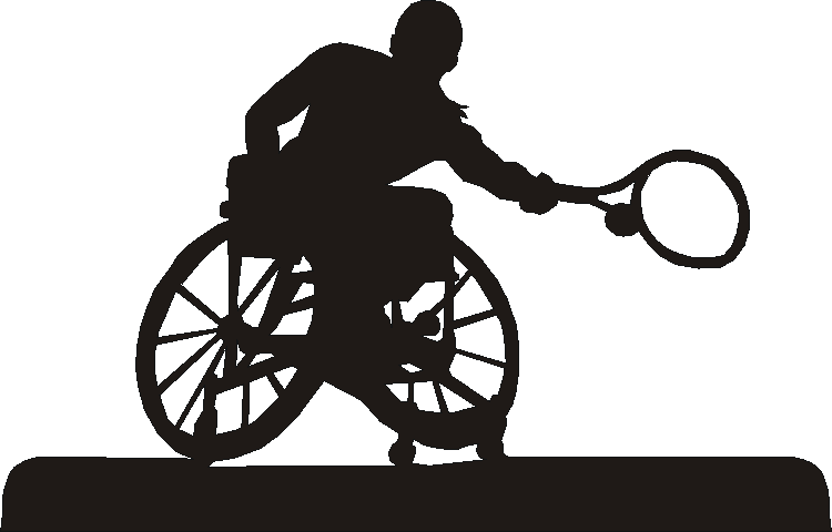 Wheelchair Tennis White Board Set