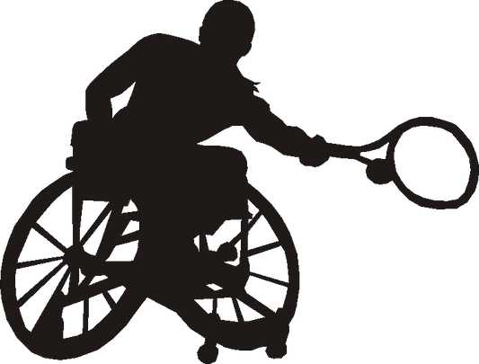 Wheelchair Tennis Verge Sign