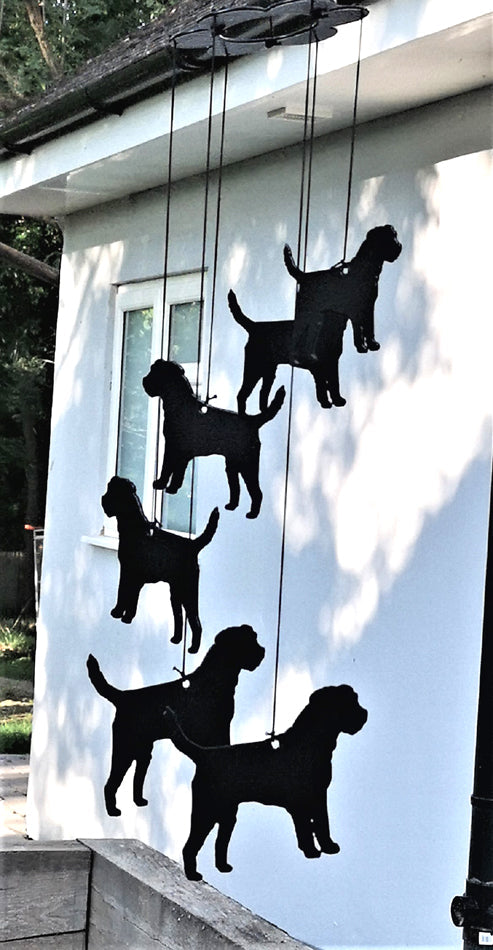 Boxer Wind Chimes