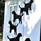 German Longcoated Pointer Wind Chimes